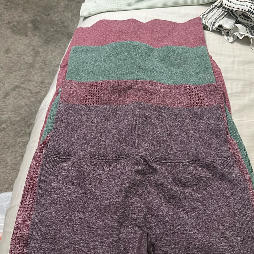 4 pairs of workout shorts